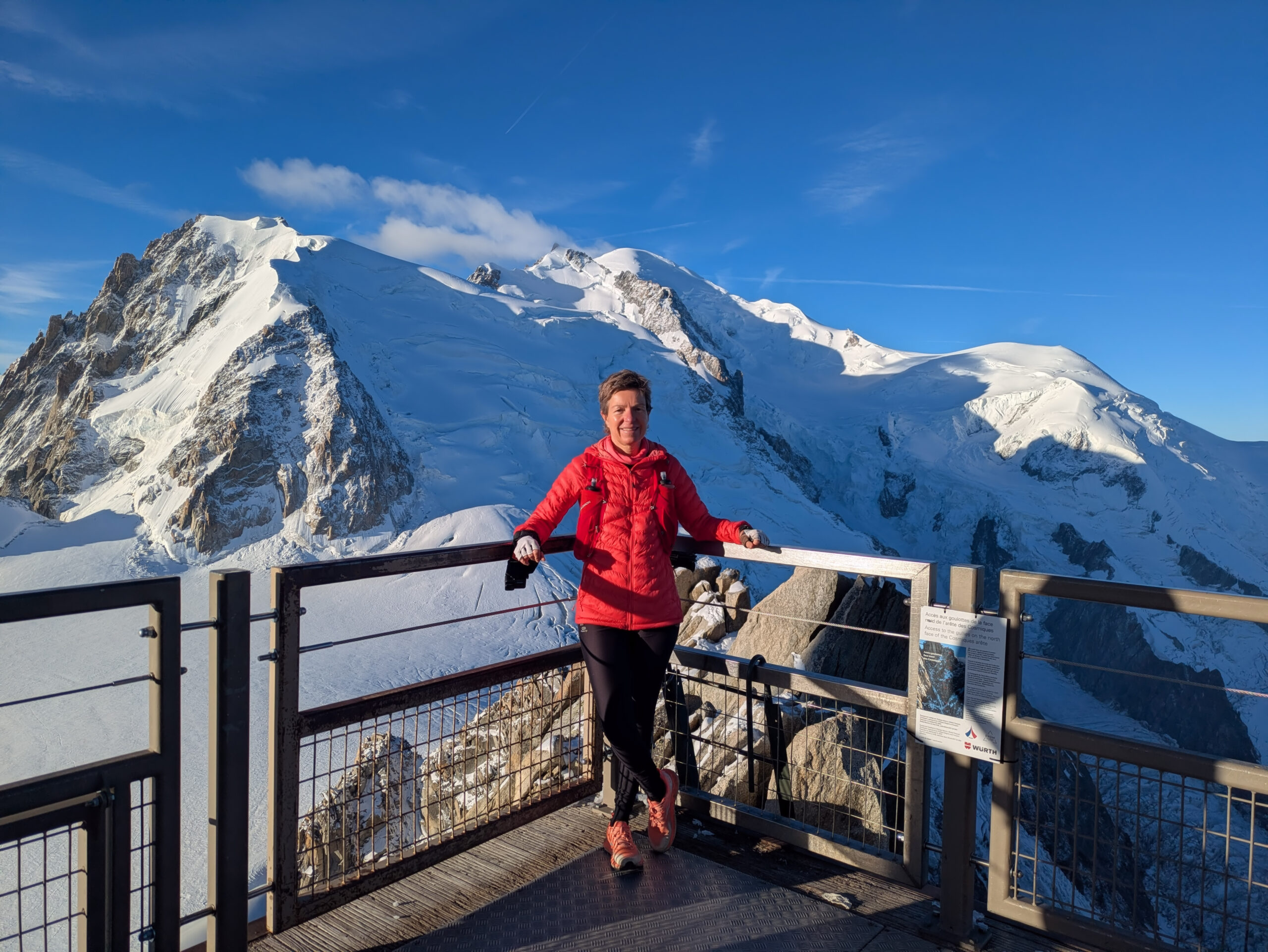 Vistes del Mont Blanc, des de l'Aiguille du Midi